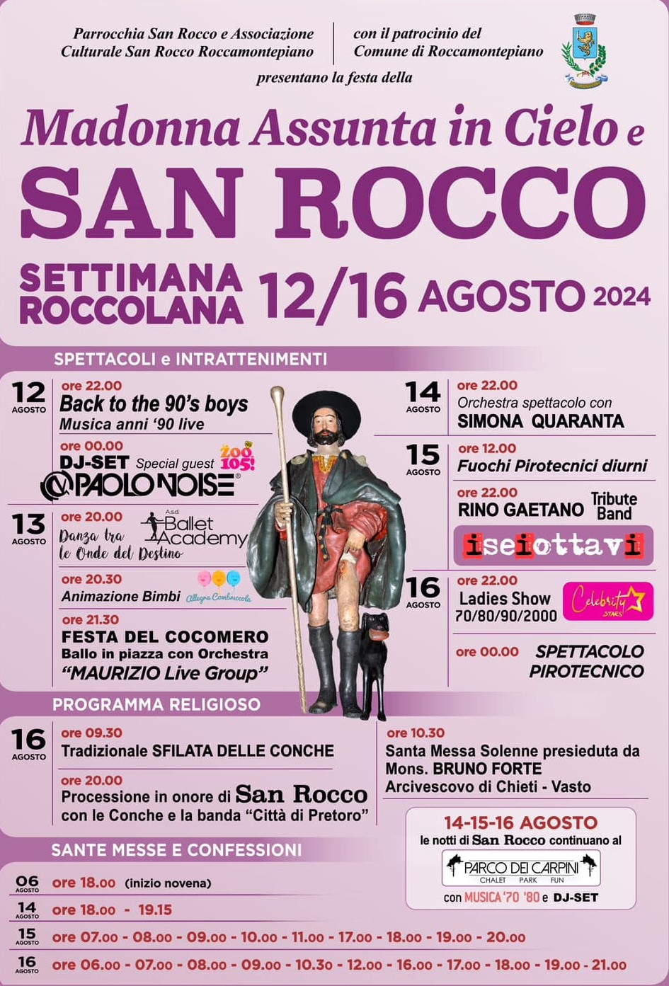 locandina Festa San Rocco