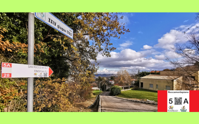 5A Roccamontepiano Itinerario