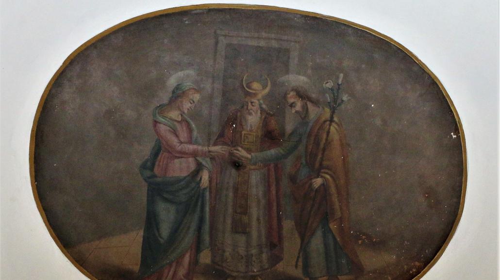 Sposalizio di San Giuseppe, in San Cristinziano