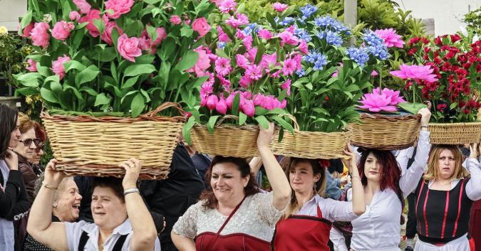 sfilata dei canestri di fiori. Ph Ascanio Buccella