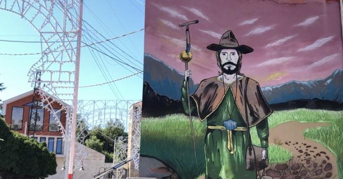 Murale a Roccamontepiano
