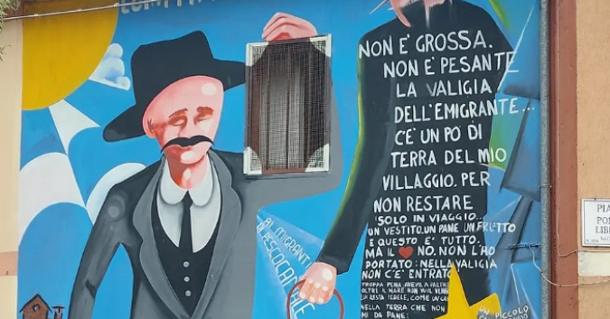 murale a Pescocanale