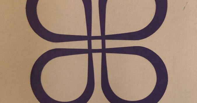 il Mpatapo, nodo di pacificazione. Fa parte della lingua simbolo Adinkra del Ghana e della Costa d'Avorio dell'Africa occidentale