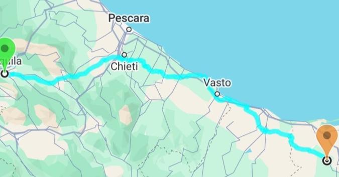L'Aquila-Foggia, il percorso del Tratturo Magno