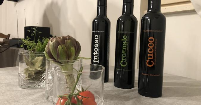 oli monovarietali Intosso, Crognale, Cucco