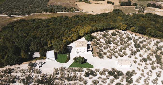 panoramica della tenuta