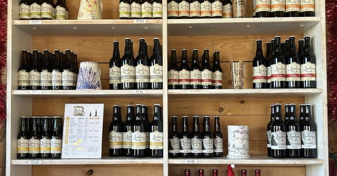 lo scaffale delle birre