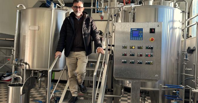 Massimiliano Di Prinzio nella camera di produzione