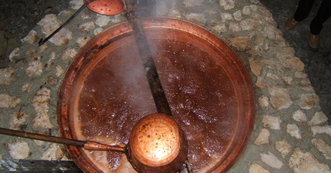 La cottura del vino